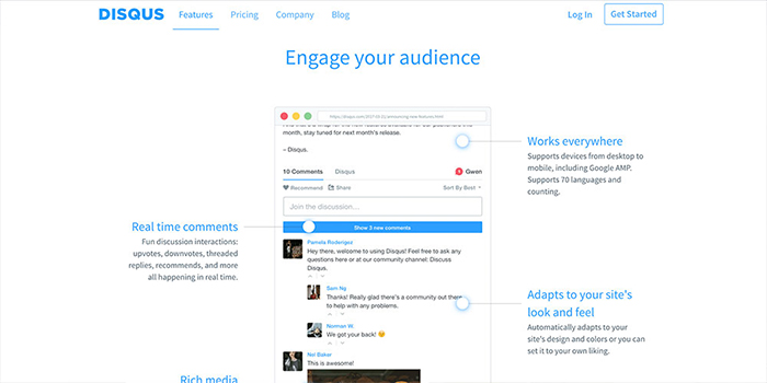 Audience Engagement Tool | Disqus