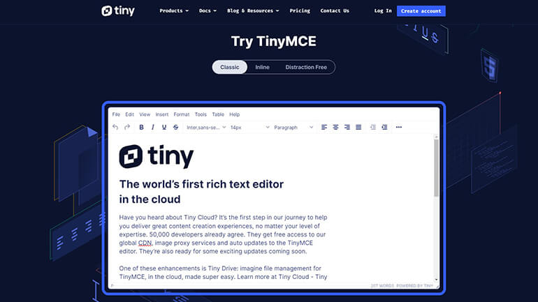 TinyMCE WYSIWYG Text Editor - The Digital Den Scrapbook