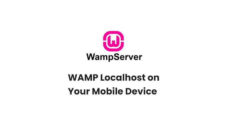 WAMP Localhost on a Mobile Device - The Digital Den Scrapbook