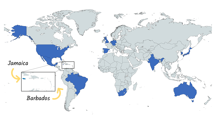 15 Countries Across Several Regions | Rum Compass