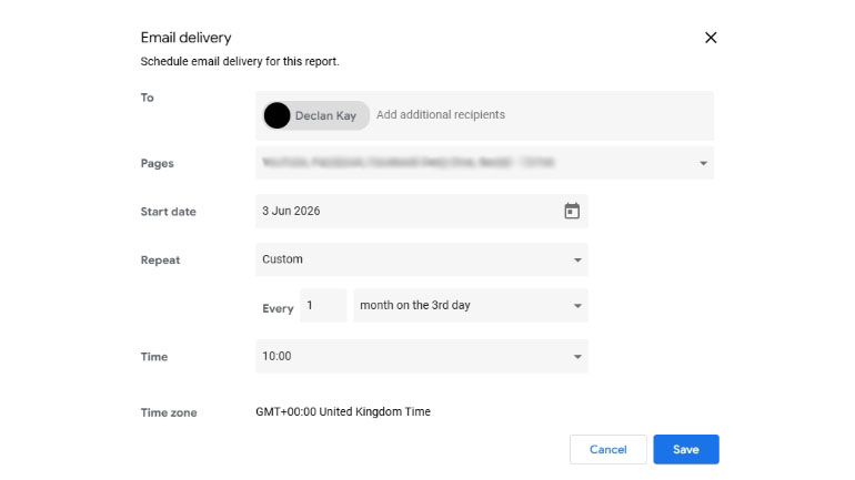Schedule Your Monthly Reports With Google Data Studio