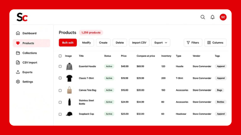 Bulk Update Product Prices on PrestaShop With Store Commander Product Grid