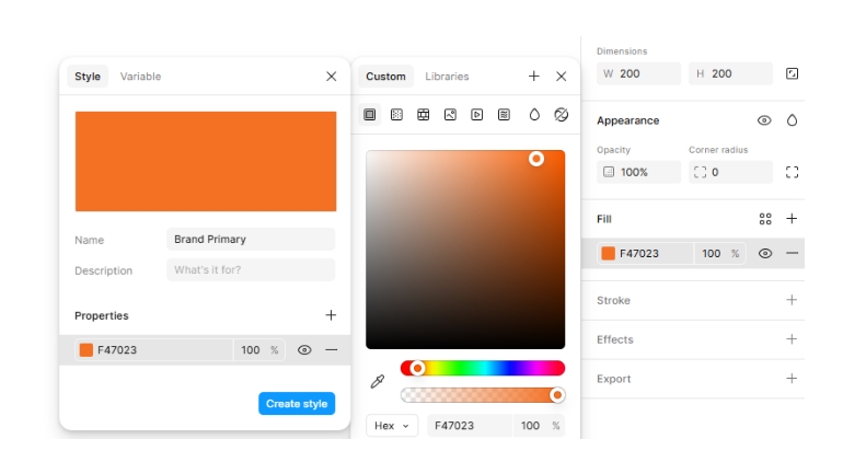 Save Colour Styles in Your Figma Design Project